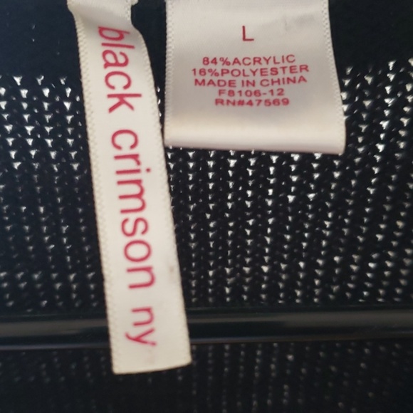 Black Crimson NY Cardigan/Jacket - Picture 8 of 8